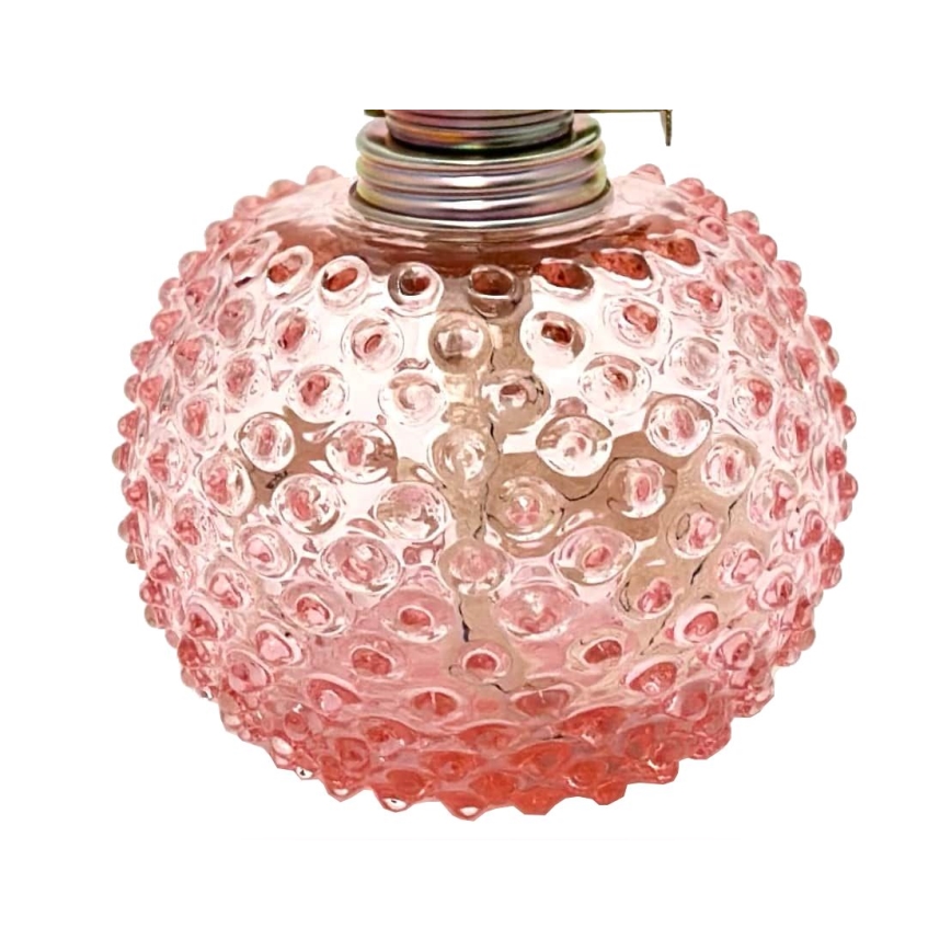 Uljana lampa EMA 38 cm roze