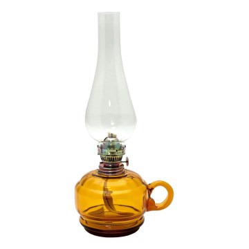Uljana lampa MONIKA 34 cm amber