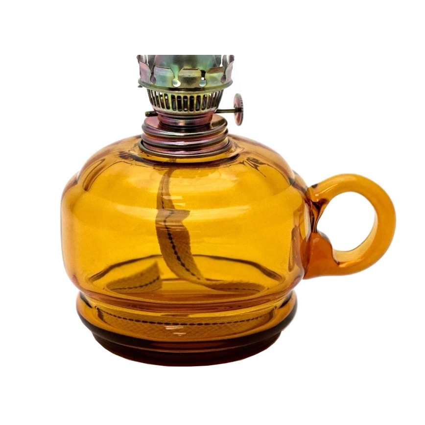Uljana lampa MONIKA 34 cm amber