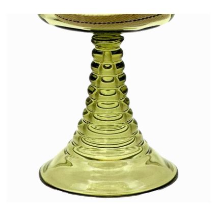 Uljana lampa PETRA 42 cm šumska zelena