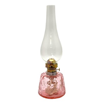 Uljana lampa POLY 38 cm roze