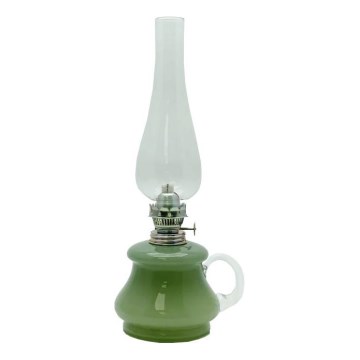 Uljana lampa TEREZA 34 cm šumska zelena