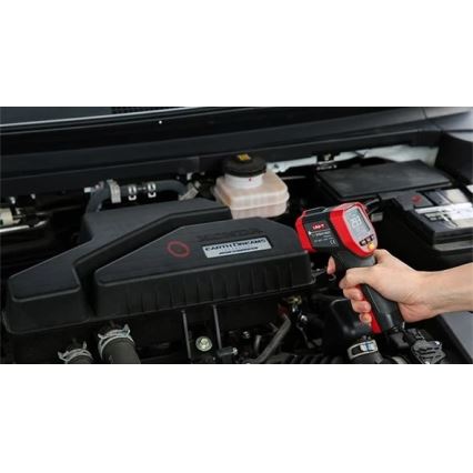 Uni-T - Infracrveni bezkontaktni termometar, napajanje 1x9V 6LR61, do 1300°C