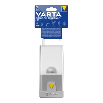 Varta 16666101111 - LED prigušiva kamperska svetiljka OUTDOOR AMBIANCE LED/3xAA