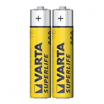 Varta 2003 - 2 kom cink-ugljenična baterija SUPERLIFE AAA 1,5V