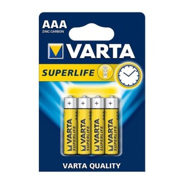 Varta 2003 - 4 kom Cink-ugljena baterija SUPERLIFE AAA 1,5V