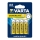Varta 2006 - 4 kom cink-ugljenih baterija SUPERLIFE AA 1,5V
