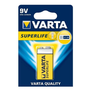 Varta 2022 - 1 kom cink-ugljena baterija SUPERLIFE 9V