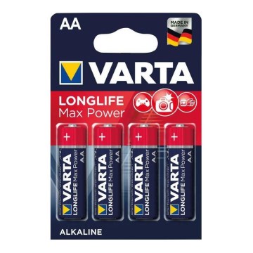 Varta 4706101404 - pakovanje od 4 alkalne baterije LONGLIFE AA 1,5 V