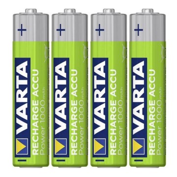Varta 5703301404 - 4 kom Punjive AAA baterije RECHARGE 1,2V