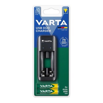 Varta 57651201421 - Punjač za baterije 2x AA/AAA 800 mAh 5 V