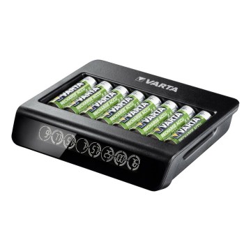 Varta 57681 - LCD Smart punjač 8xAA/AAA, punjenje za 2 h