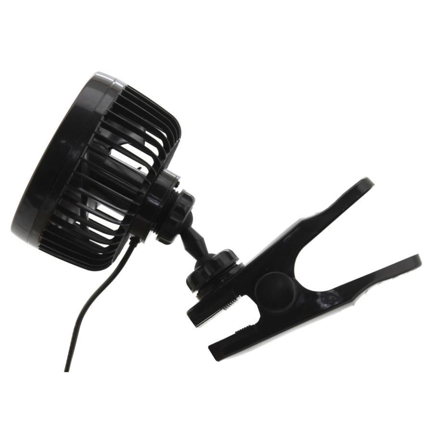Ventilator sa stezaljkom USB 4W/5V crni