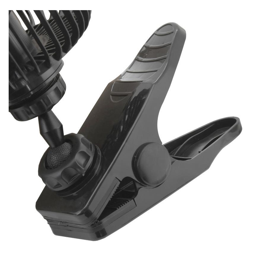 Ventilator sa stezaljkom USB 4W/5V crni