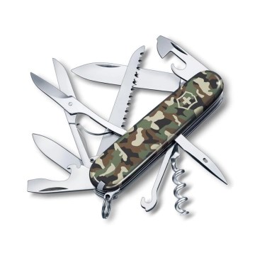 Victorinox - Multifunkcionalni džepni nož HUNTSMAN 9,1 cm/15 funkcija u maskirnom dezenu