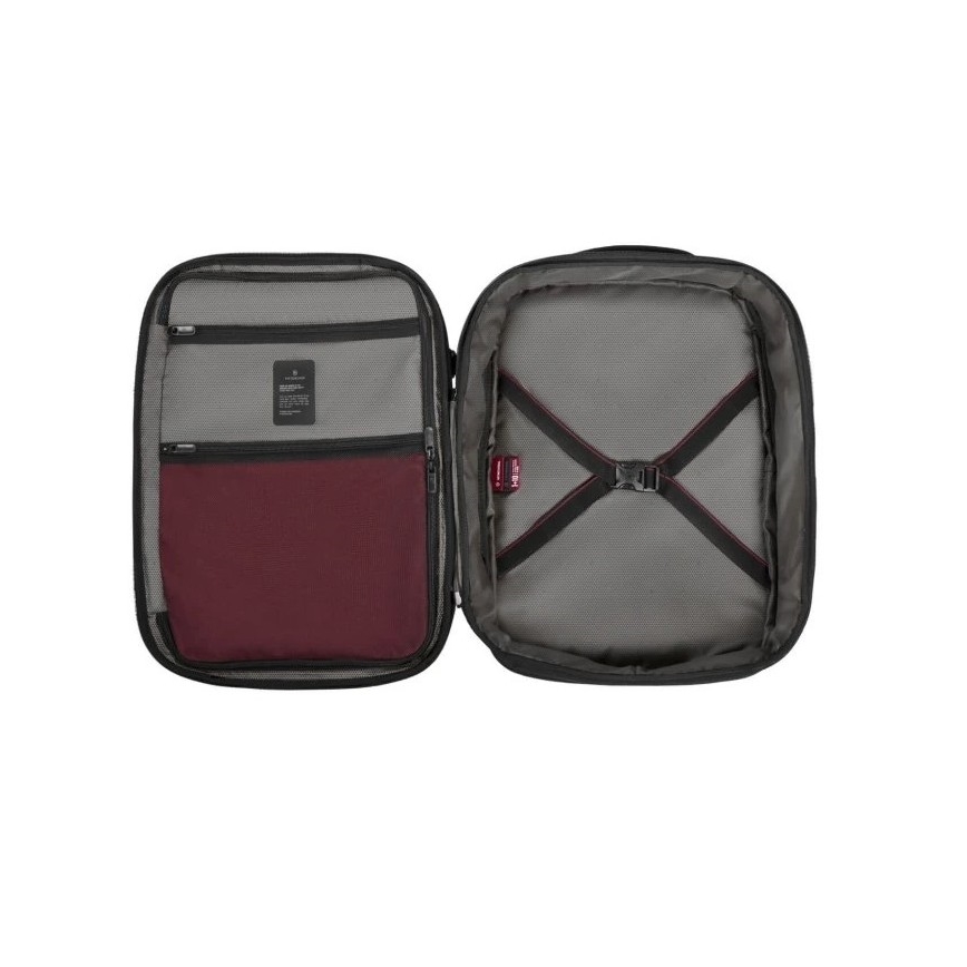 Victorinox - Proširivi ranac Crosslight Boarding 37 l crne boje