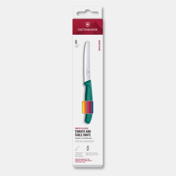 Victorinox - Set kuhinjskih noževa za povrće SWISS CLASSIC 11 cm, 6 kom, raznobojan