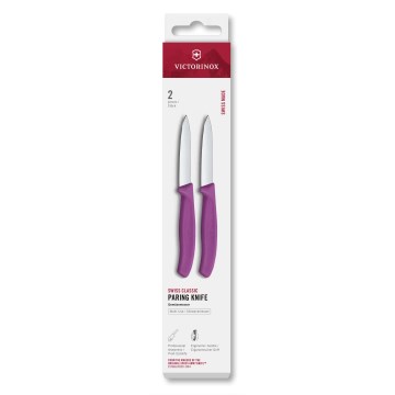 Victorinox - Set kuhinjskih noževa za povrće SWISS CLASSIC 8 cm 2 kom ljubičasta