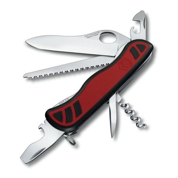 Victorinox - Višenamenski džepni nož 11,1 cm/10 funkcija crvena/crna