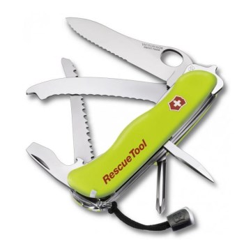 Victorinox - Višenamenski džepni nož 11,1 cm/15 funkcija, zelene boje