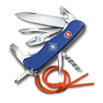 Victorinox - Višenamenski džepni nož 11,1 cm/18 funkcija plava/narandžasta