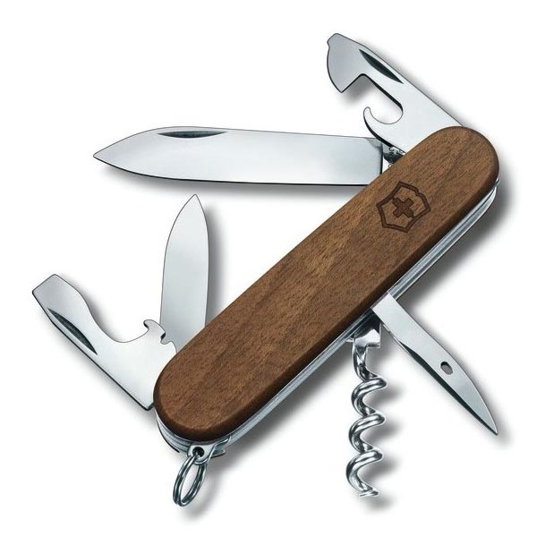 Victorinox - Višenamenski džepni nož 9,1 cm/10 funkcija drvo