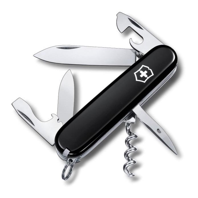 Victorinox - Višenamenski džepni nož 9,1 cm/12 funkcija crna