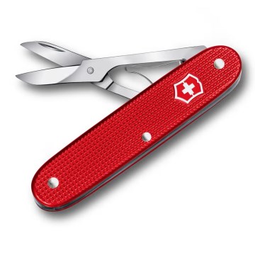 Victorinox - Višenamenski džepni nož COMPANION X ALOX 9,3 cm/2 funkcije crveni