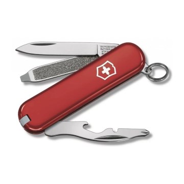 Victorinox - Višenamenski džepni nož RALLY 5,8 cm/9 funkcija crvena
