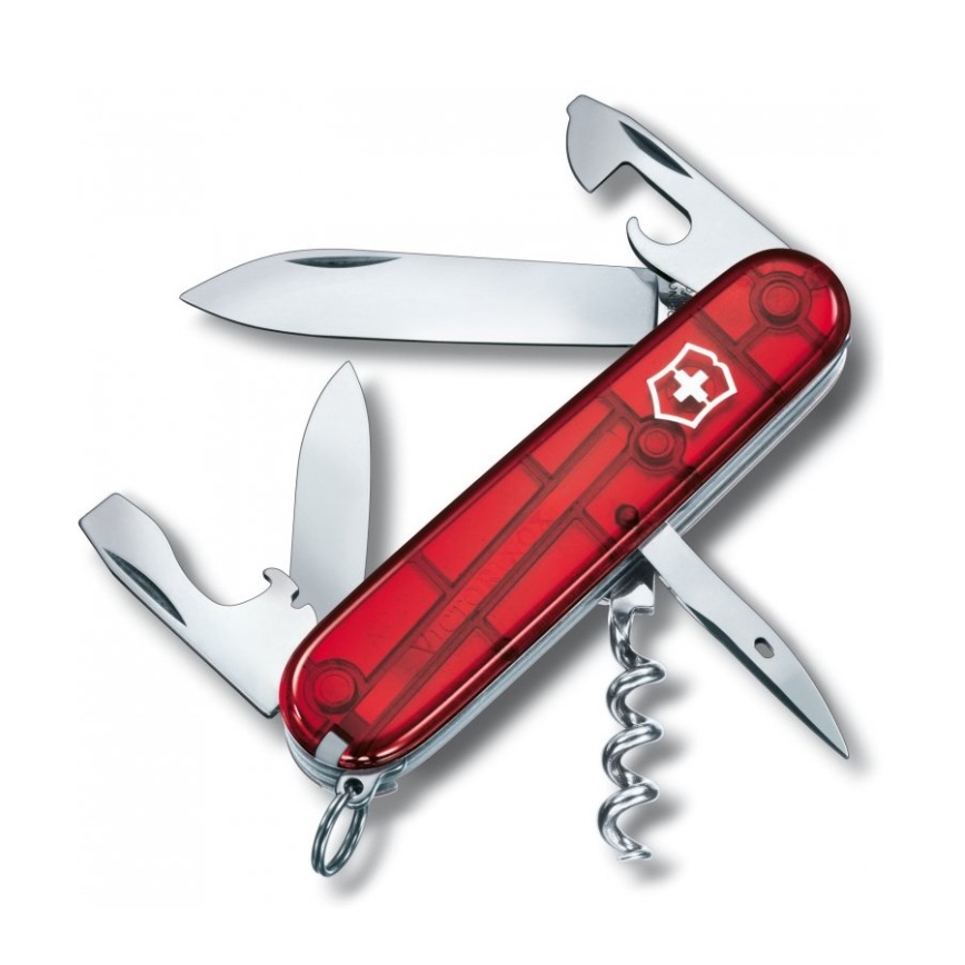 Victorinox - Višenamenski džepni nož SPARTAN 9,1 cm/12 funkcija crvena