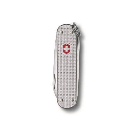 Victorinox - Višenamenski džepni nožić CLASSIC ALOX 5,8 cm/5 funkcija srebrna