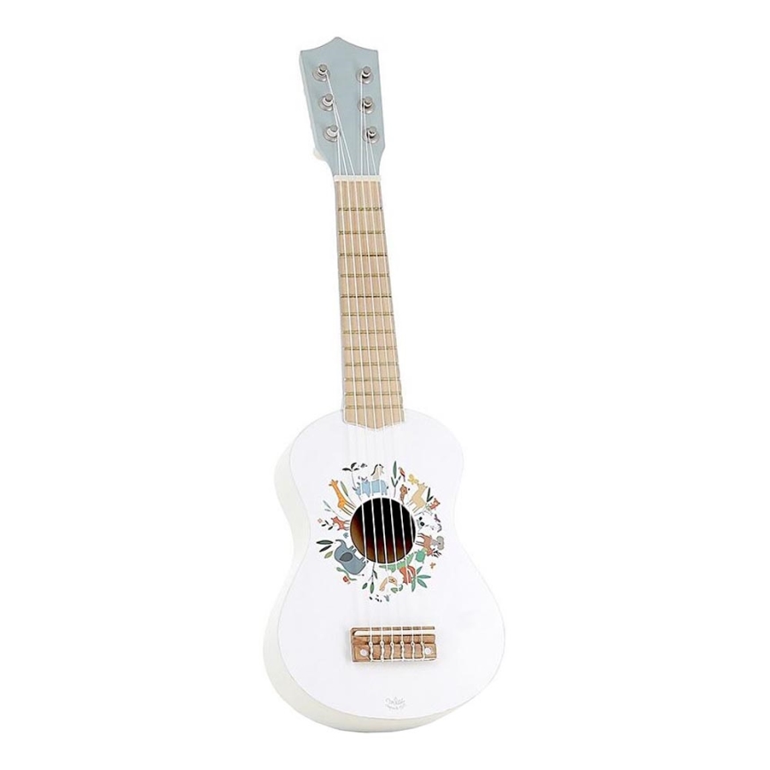 Vilac - Dečja drvena gitara Životinje sveta Sarah Betz