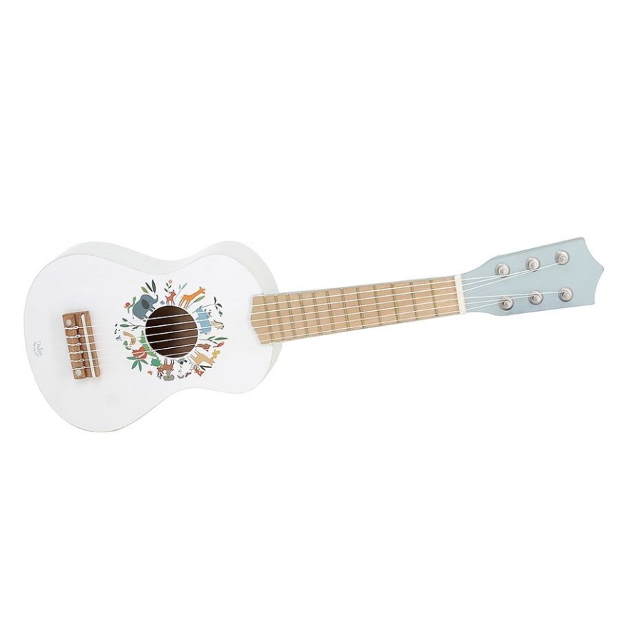 Vilac - Dečja drvena gitara Životinje sveta Sarah Betz