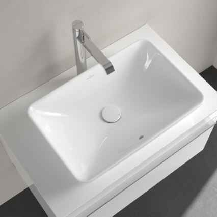 Villeroy & Boch 41135501 - Umivaonik za ugradnju na radnu ploču VENTICELLO 55,5x36 cm keramika/bela