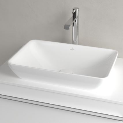 Villeroy & Boch 411355R1 - Umivaonik za ugradnju na ploču VENTICELLO 55,5 x 36 cm keramika/bela