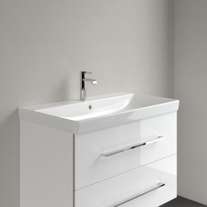 Villeroy & Boch 41568001 - Viseći umivaonik AVENTO 80x47 cm keramika/bela