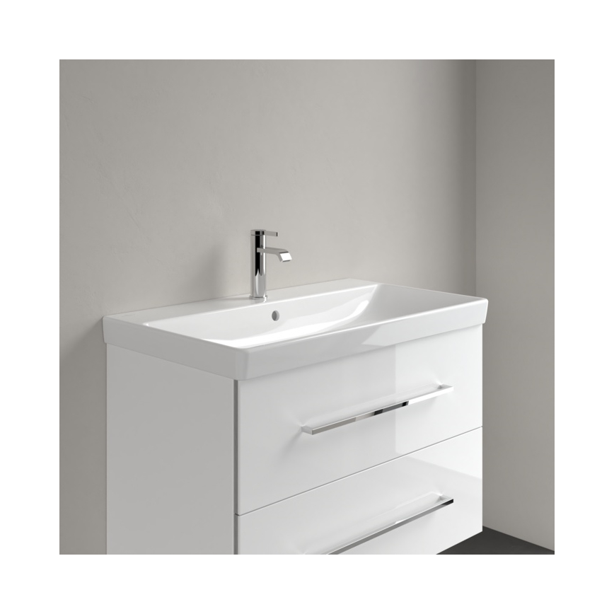 Villeroy & Boch 41568001 - Viseći umivaonik AVENTO 80x47 cm keramika/bela