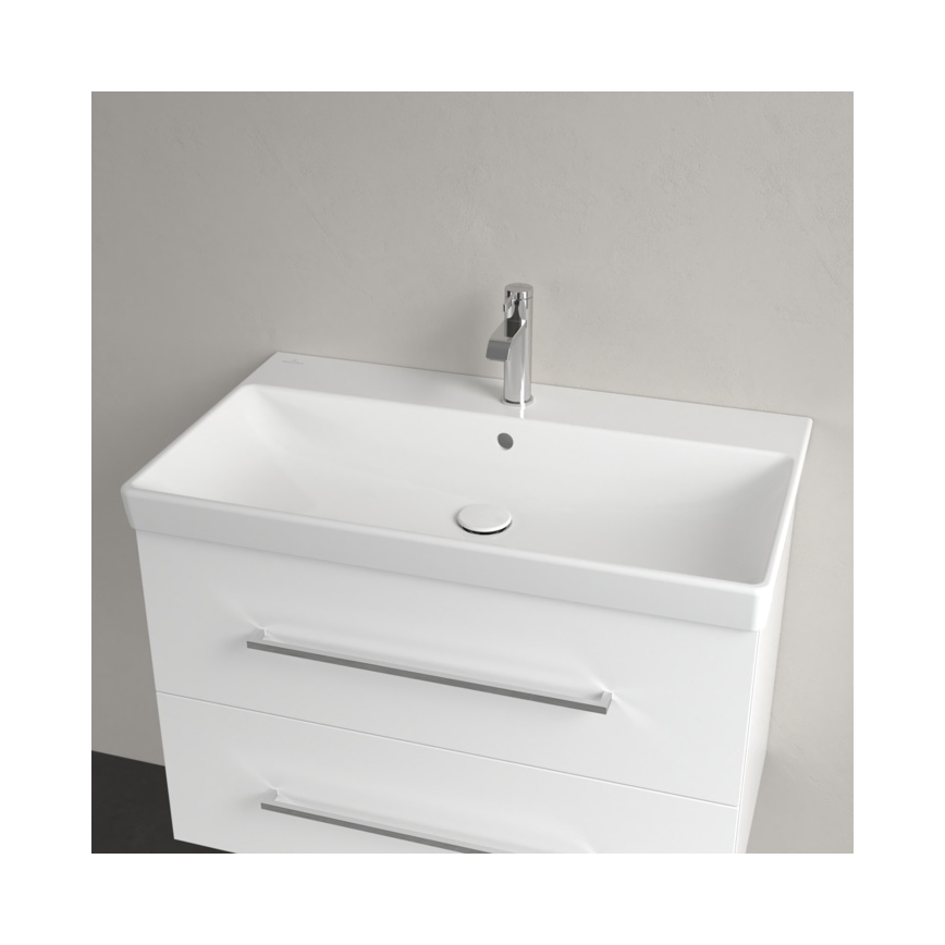 Villeroy & Boch 41568001 - Viseći umivaonik AVENTO 80x47 cm keramika/bela