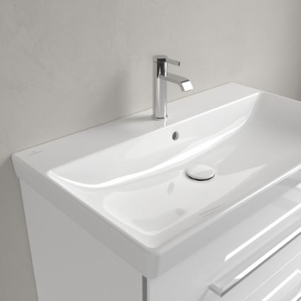 Villeroy & Boch 41568001 - Viseći umivaonik AVENTO 80x47 cm keramika/bela