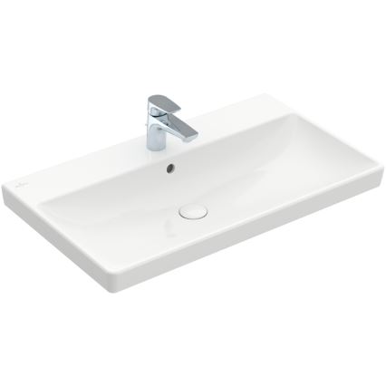 Villeroy & Boch 41568001 - Viseći umivaonik AVENTO 80x47 cm keramika/bela