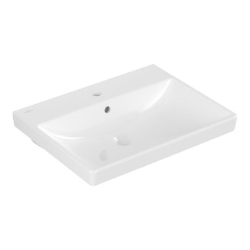 Villeroy & Boch 41586001 - Viseći umivaonik AVENTO 60x47 cm keramika/bela