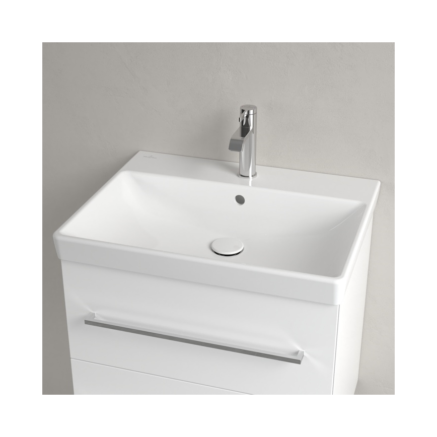 Villeroy & Boch 41586001 - Viseći umivaonik AVENTO 60x47 cm keramika/bela
