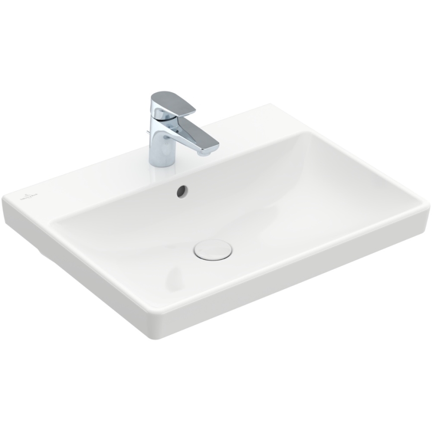 Villeroy & Boch 41586001 - Viseći umivaonik AVENTO 60x47 cm keramika/bela