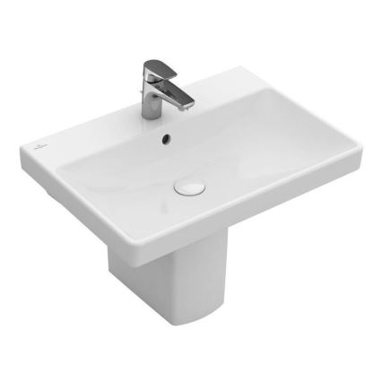 Villeroy & Boch 415860R1 - Zidni umivaonik AVENTO 60x47 cm keramika/bela