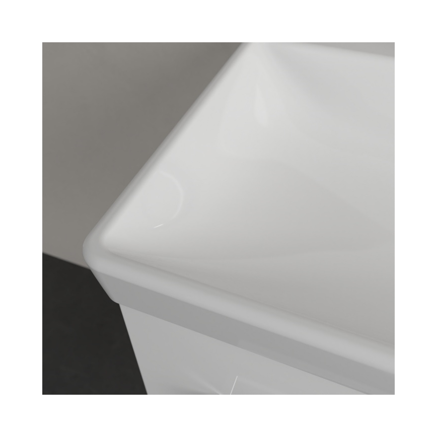 Villeroy & Boch 41586501 - Ugradni umivaonik AVENTO 65x47 cm keramika/bela