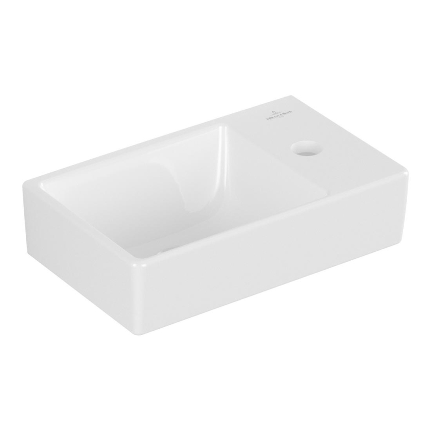 Villeroy & Boch 43003L01 - Viseći umivaonik AVENTO 36x22 cm keramika/bela