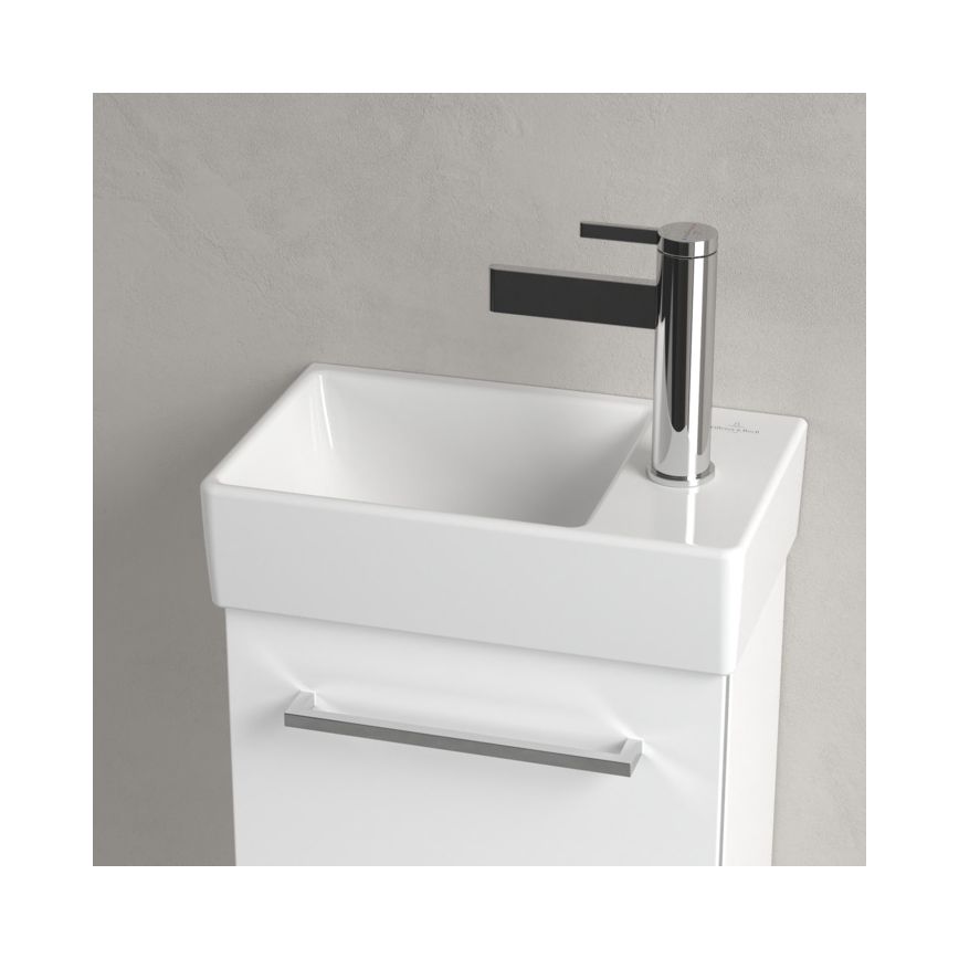 Villeroy & Boch 43003L01 - Viseći umivaonik AVENTO 36x22 cm keramika/bela