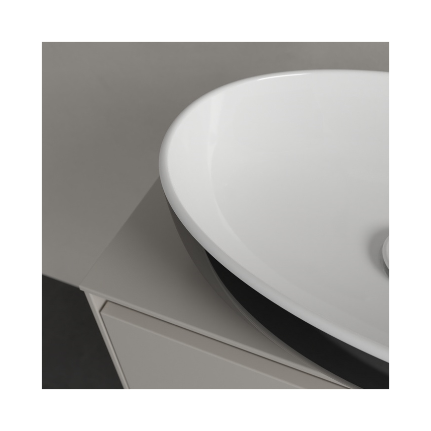 Villeroy & Boch 438848BCT8 - Ugradni umivaonik ARTIS 48x32,5 cm keramika/crna