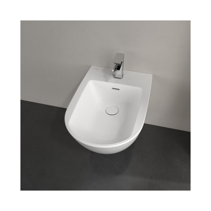 Villeroy & Boch 44700001 - Zidni bide SUBWAY 3.0 keramika/bela