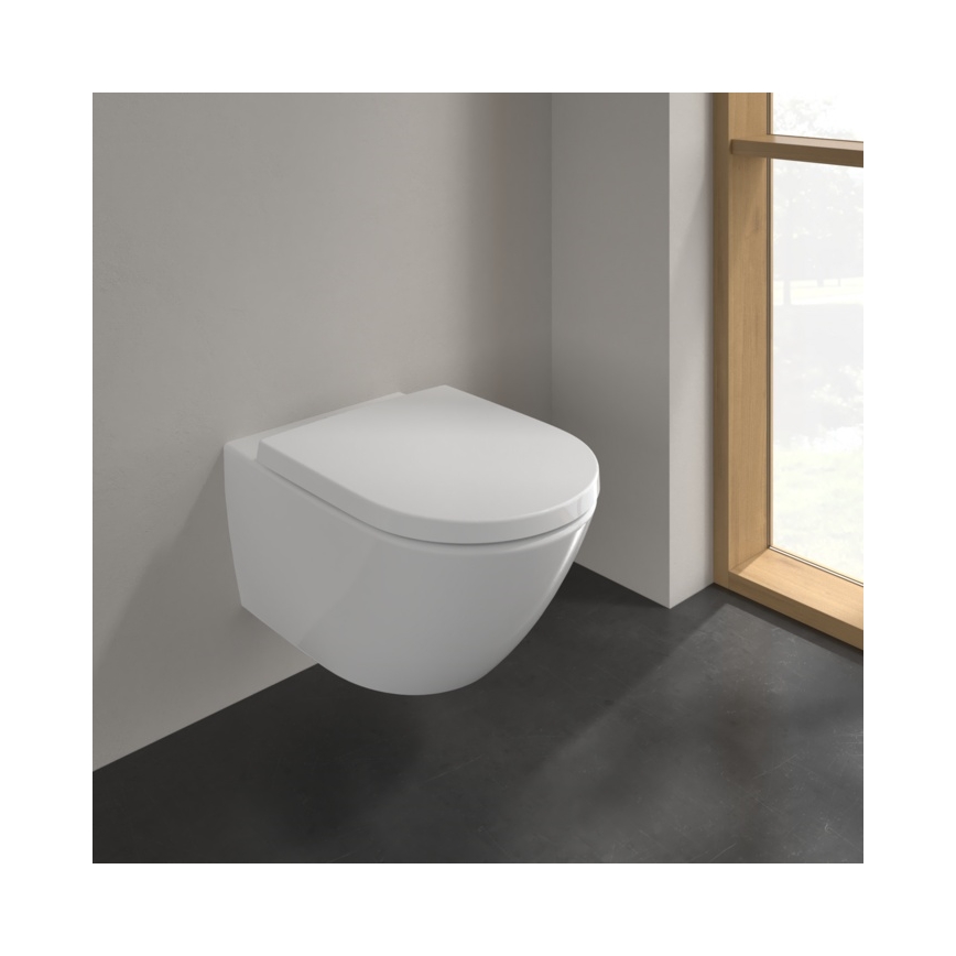 Villeroy & Boch 4670T0R1 - Viseća WC šolja SUBWAY 3.0 keramika/bela